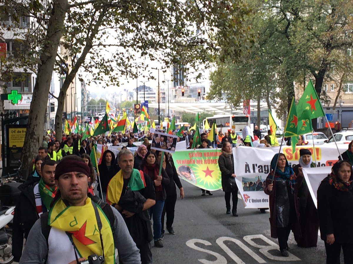 markdemesmaeker's tweet image. Now in Brussels, solidarity with the Kurdish people! Once again victims of geopolitical games #RojavaResistance