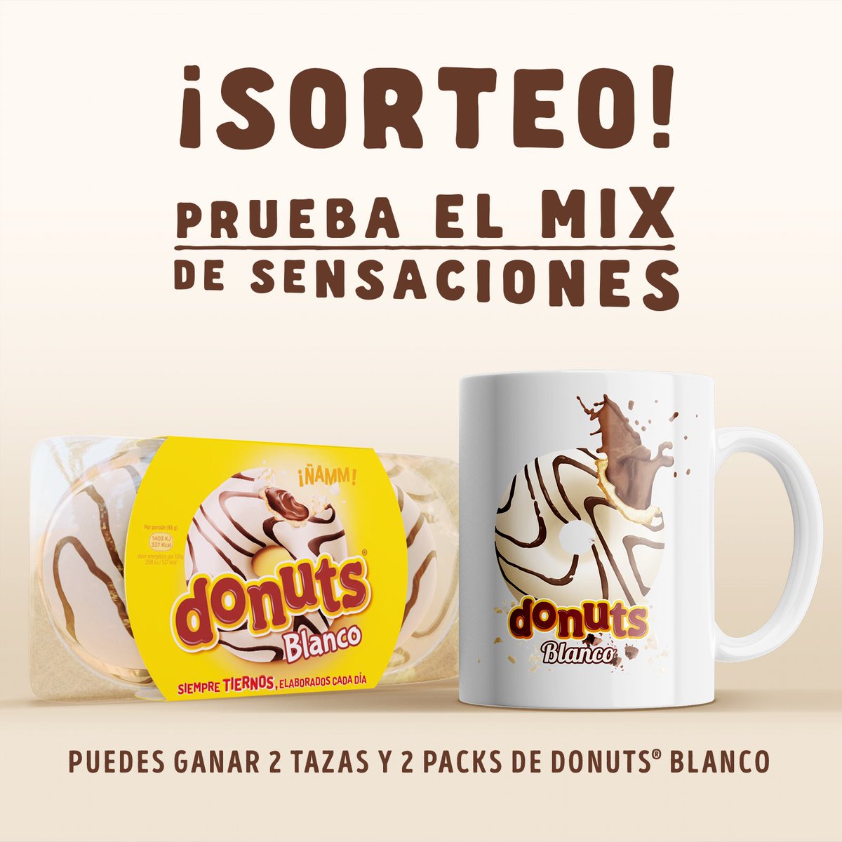 GenteDonuts's tweet photo. ¡Nuevo #sorteo en #Instagram y #Facebook! 🥳 Síguenos en Somos Gente Donuts y gana una merienda con #DonutsBlanco y/o una experiencia scape room. ¡Nunca las mezclas fueron tan acertadas! 😎🍩 https://t.co/bAsQNVrdeg