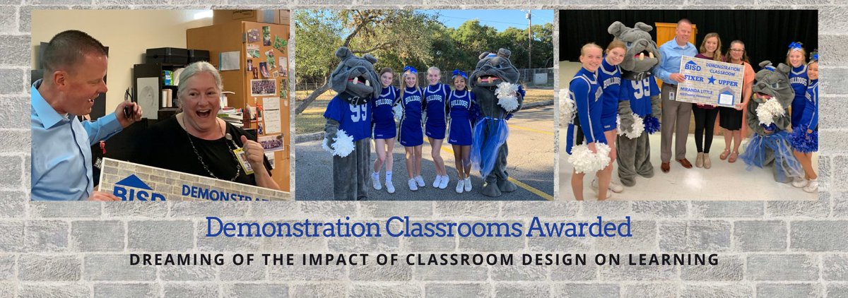 BanderaISD's tweet photo. Congratulations to Lori Bagwell (BMS) and Miranda Little (HCE) for being the first two Demonstration Classrooms in BISD. What an exciting time to dream about how the learning environment can impact instruction and help prepare our students for 21st century careers! https://t.co/xw3vXZv6EJ