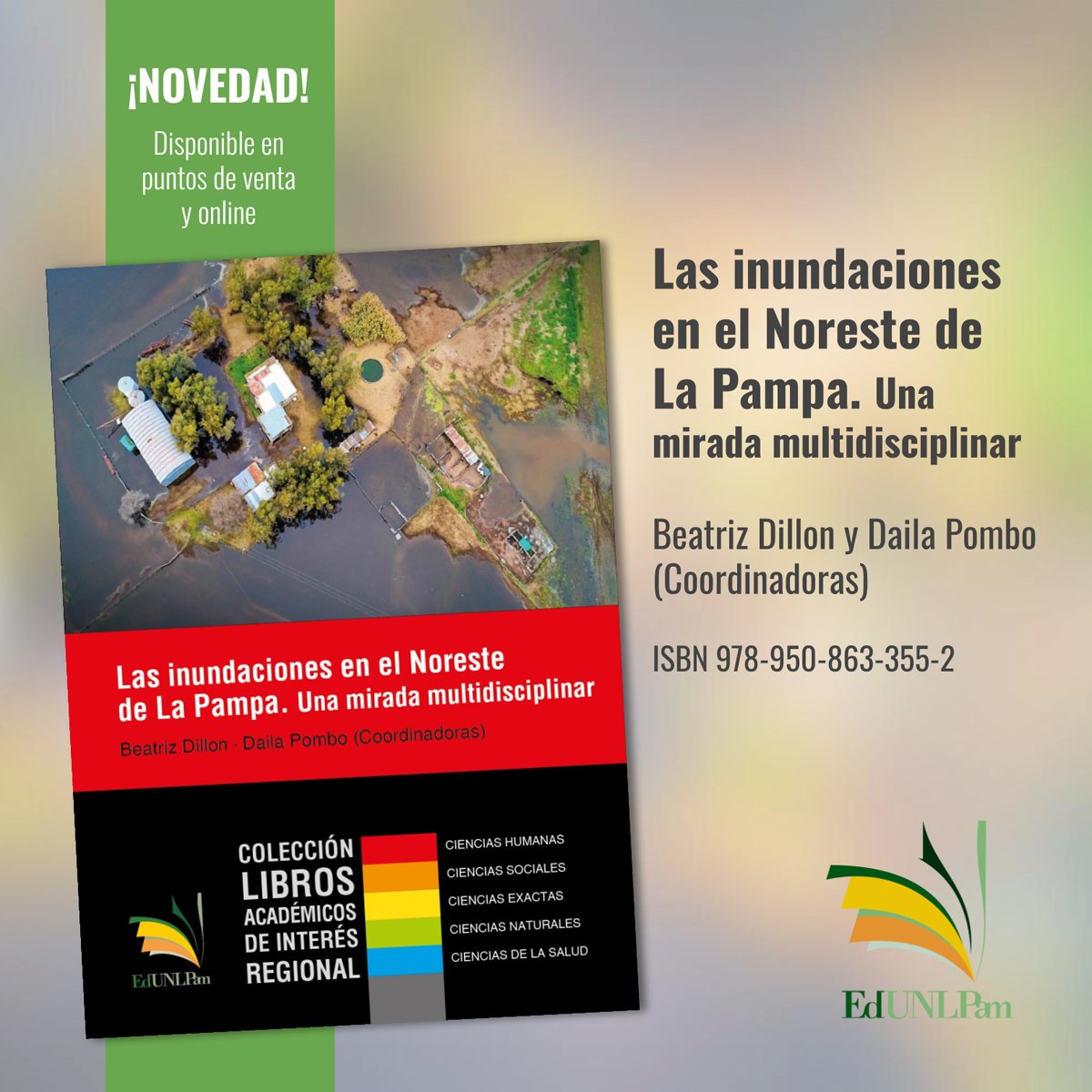 Novedad
Geografía y enseñanza. Investigación, reflexión y prácticas
Compiladora: María Cristina Nin
#EdUNLPam #PublicamosConocimiento 

Compra online
tinyurl.com/geografia-ense…