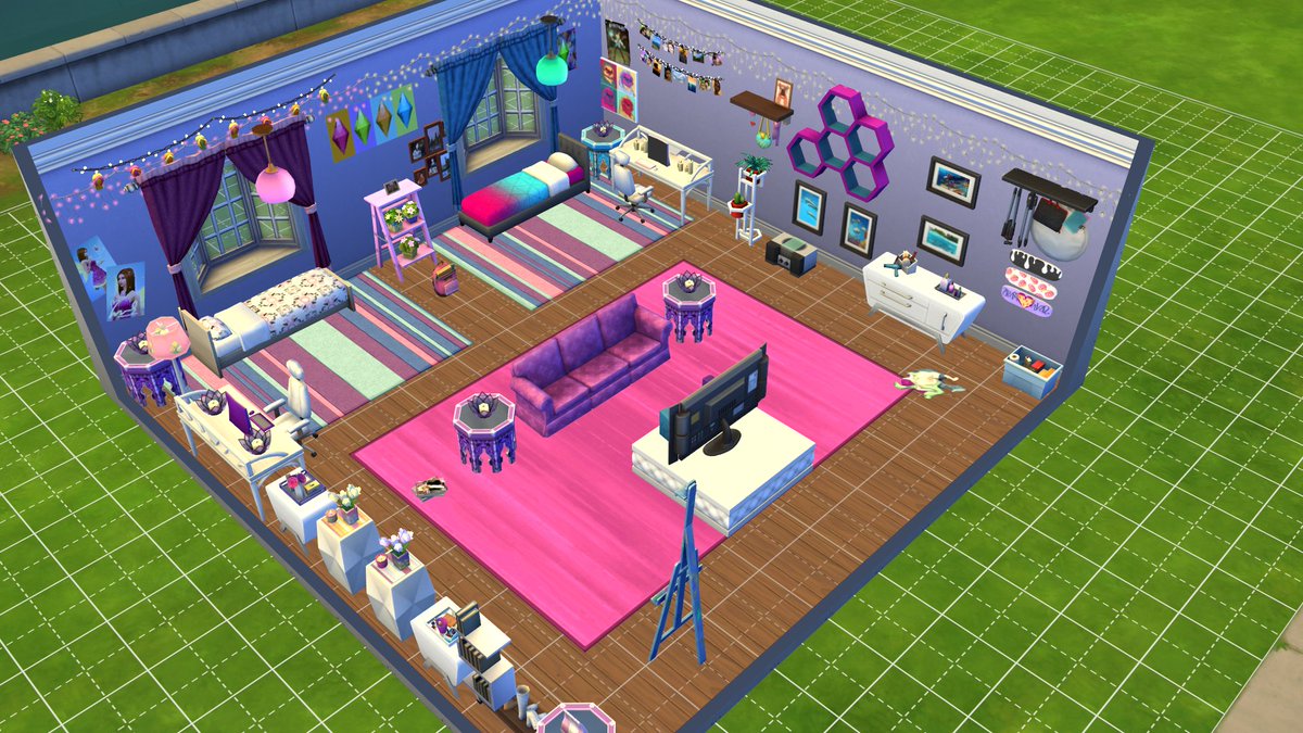 SimShelly2's tweet image. Sul Sul Simmer loves! For those who are excited for University, I built a Dorm Room for girls! Check it out in the gallery! ID:MishEllyPlayer
#ShowUsYourBuilds #TheSims4DiscoverUniversity @SimsCreatorsCom