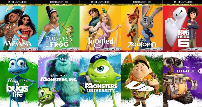 Flatpanels's tweet photo. Incoming: Wave of Disney animation &amp; Pixar movies on Ultra HD Blu-ray
https://t.co/8YEDrUt3z7 by @YoeriGeutskens https://t.co/tCnuZXcOVQ