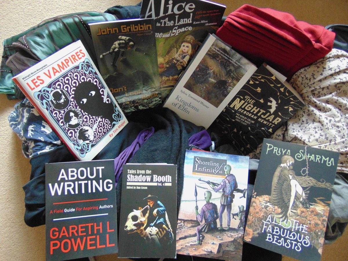 Teika (@marijasmits) on Twitter photo Finally unpacking & so took a snap of my #FantasyCon2019 book haul. How gorgeous are all these titles?! @onasteamer @ElsewhenPress @neilsnowden @KateHandheld <a href="/TheVimes/">This is the bad place</a> <a href="/garethlpowell/">Gareth L. Powell</a> <a href="/LunaPressGlobal/">Luna Press Publishing 🇮🇹🏴</a> <a href="/TheShadowBooth/">The Shadow Booth</a> @Shoreline @UndertowPubs #SFF #shortstories #weirdfiction Finally unpacking & so took a snap of my #FantasyCon2019 book haul. How gorgeous are all these titles?! @onasteamer @ElsewhenPress @neilsnowden @KateHandheld <a href="/TheVimes/">This is the bad place</a> <a href="/garethlpowell/">Gareth L. Powell</a> <a href="/LunaPressGlobal/">Luna Press Publishing 🇮🇹🏴</a> <a href="/TheShadowBooth/">The Shadow Booth</a> @Shoreline @UndertowPubs #SFF #shortstories #weirdfiction