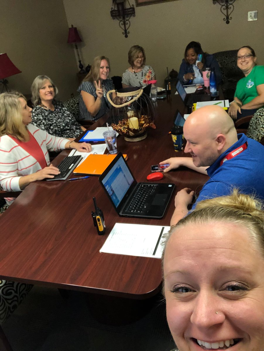 Collaborating with my CARE Team peeps!  #lcelower #fall4twitter