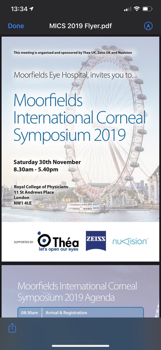 your_2eyes's tweet photo. Speaking about artificial iris surgery at the @Moorfields International Corneal Symposium on the 30th November. It’s a packed programme with some esteemed international speakers. The symposium sold out last year so please book early online. #artificialiris https://t.co/og46vv6iP0