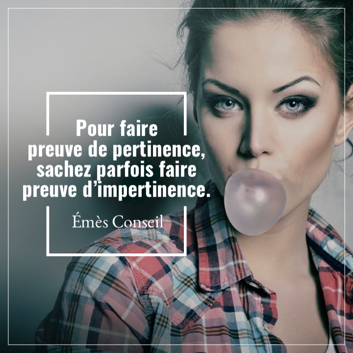 Dans la vente, ne soyez pas lisse #formation #vente Émès Conseil emesconseil.com