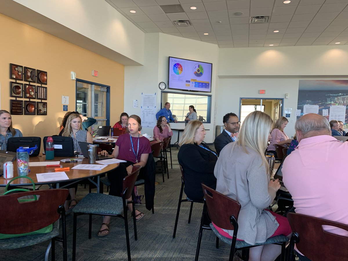 cwhinsch's tweet photo. Kicking off the first #vbanchor school meeting with an opening from @kipprogers. Excited for the amazing things this group will accomplish this year! @wjohnsen @nicscud @matthewcolohan @vblms @TechTeachVB @KimAdams007 @vbschools #vbits https://t.co/ssBYXsAoay