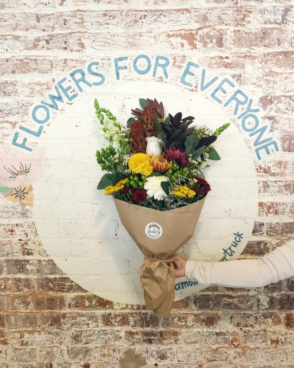 The trucks aren't out today but head over to our storefronts and check them out! We are inside of The Factory at Franklin and the new L&amp;L Market in West Nashville. Open today from 11-5 > @ameliasflowerstn