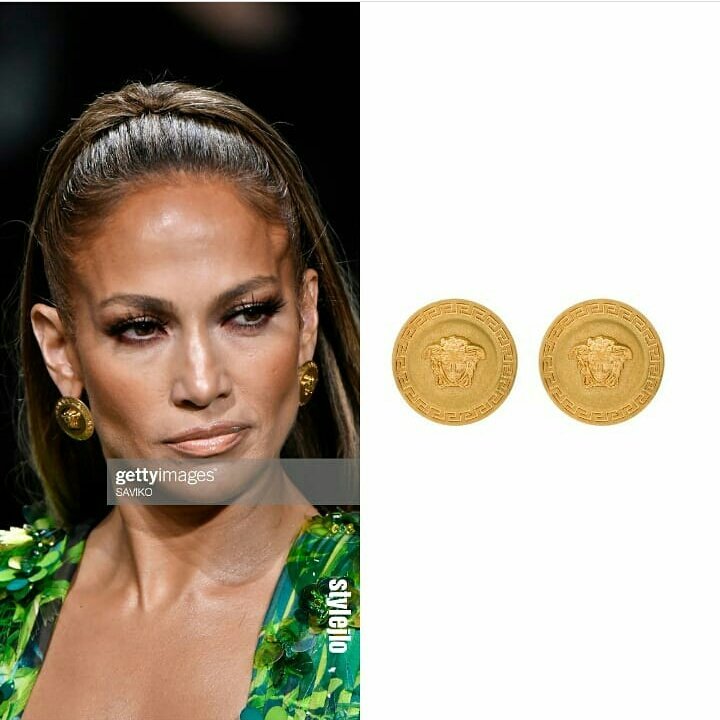 versace tribute earrings