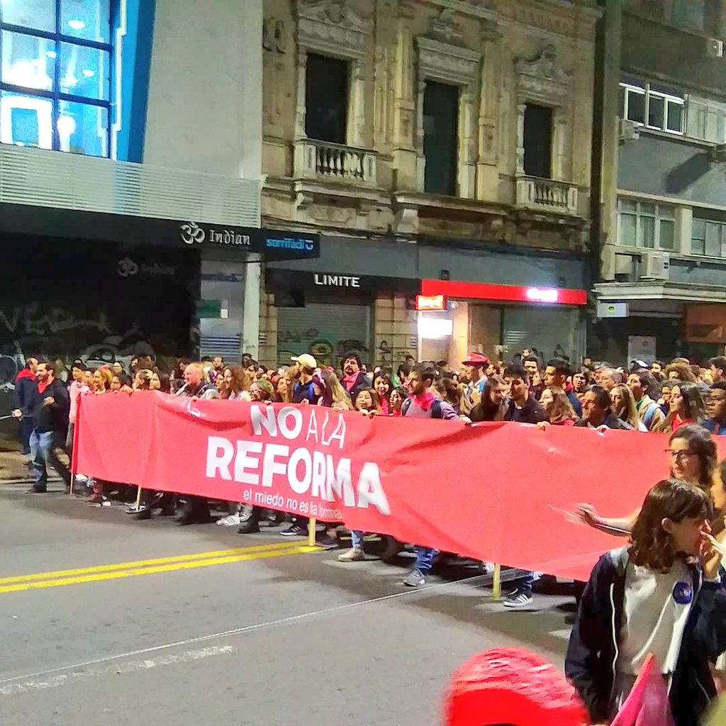 El miefo no es la forma, NO A LA REFORMA