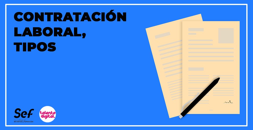 digtalento's tweet image. #talentizate y aprende con nosotros todo lo que tienes que saber sobre tipología de contratos, plazos de realización y comunicación a las distintas Administraciones en #murcia. Últimas plazas disponibles.

Más info👉ow.ly/UXQ350wQXlZ

#talentodigital #cursogratuito