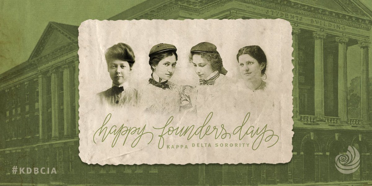Happy Founders Day! Through the power of friendship, our founders created an organization that would last well over a century and impact the lives of thousands upon thousands of women! We are truly thankful for this sisterhood! #KDBCIA #kdfoundersday