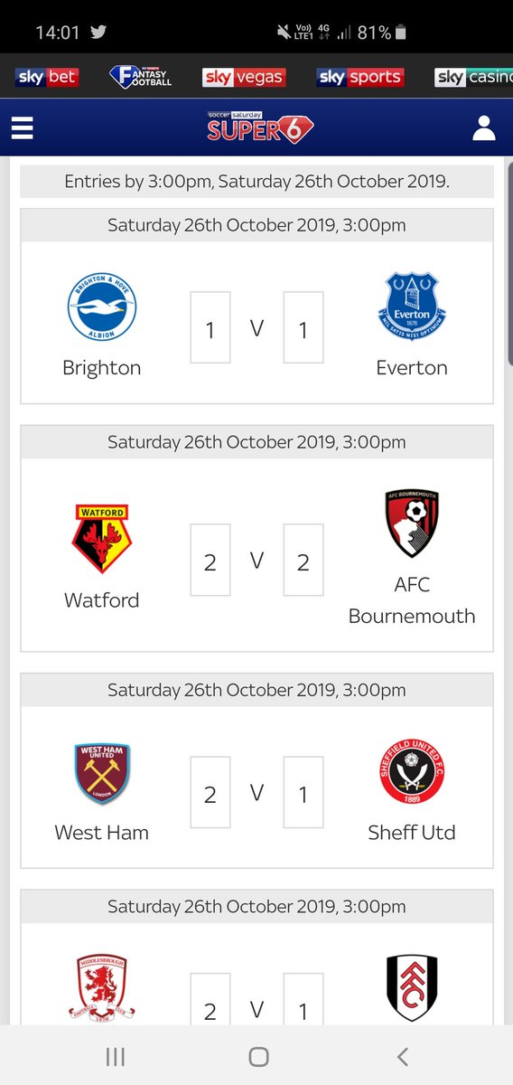 JamesMitchell_9's tweet photo. @Super6 https://t.co/CfY7UVWvSI
