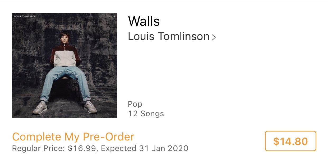 Louis Tomlinson Walls (Full Album) 