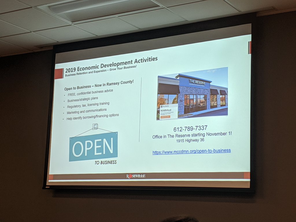 itsyao's tweet image. Do you see your business opportunity in Roseville? Visit @RamseyCounty or @MCCD_MN's website for free consultation and support! #OpenToBusiness