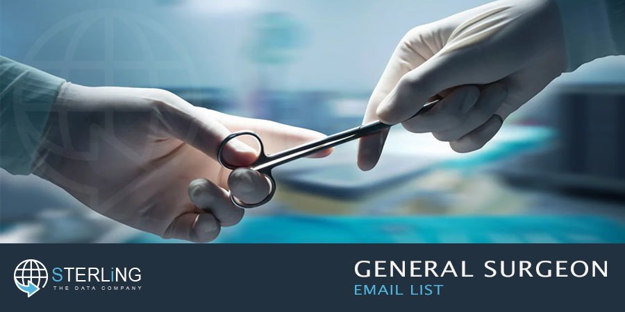 Let the marketing campaigns give you more profits with our updated General Surgeon Email List. Contact us and grab the related offers.

#GeneralSurgeon #B2B #database