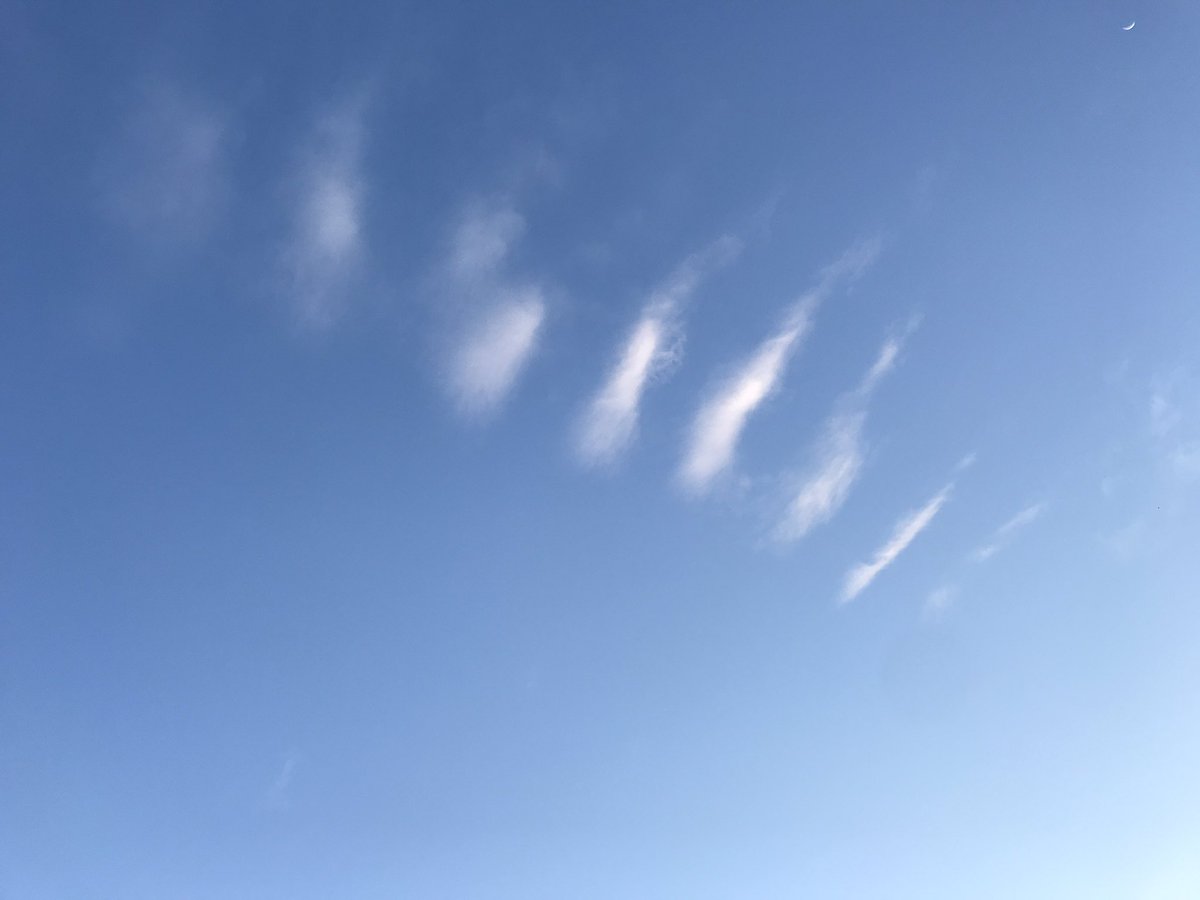 MiOwnOpinion33's tweet photo. My favorite clouds to photograph are back #PatternsInTheSky https://t.co/qG4P4kpHhR