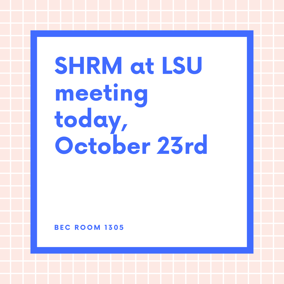 SHRMatLSU's tweet image. Today, our guest speaker is Ms. Natalie. B Raby. Natalie is a Senior Talent Acquisition professional. With 12+ years under her belt, Natalie will offer insight into the recruiting worlds of Houston,Texas and Southern Louisiana. instagram.com/p/B39izNHlyux/…