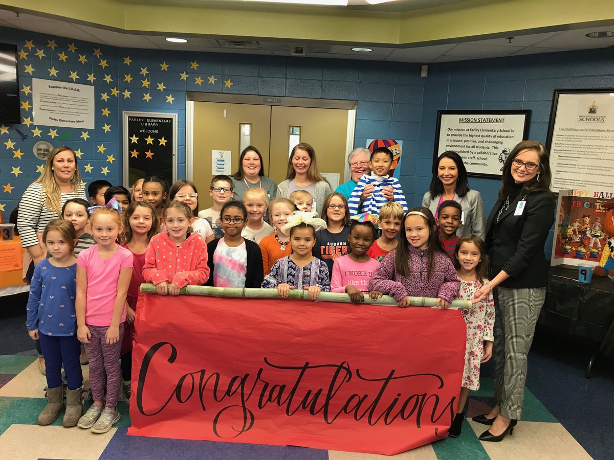 Congratulations Farley ES! Celebrating State Report Card progress! ⁦<a href="/FarleyHSV/">Farley Elementary</a>⁩