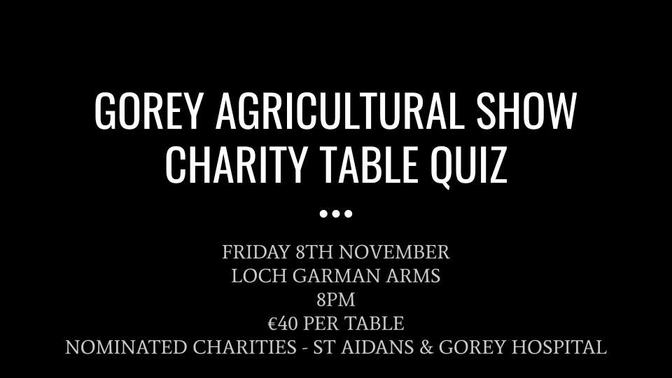 Gorey Agricultural Show (@goreyshow) on Twitter photo 