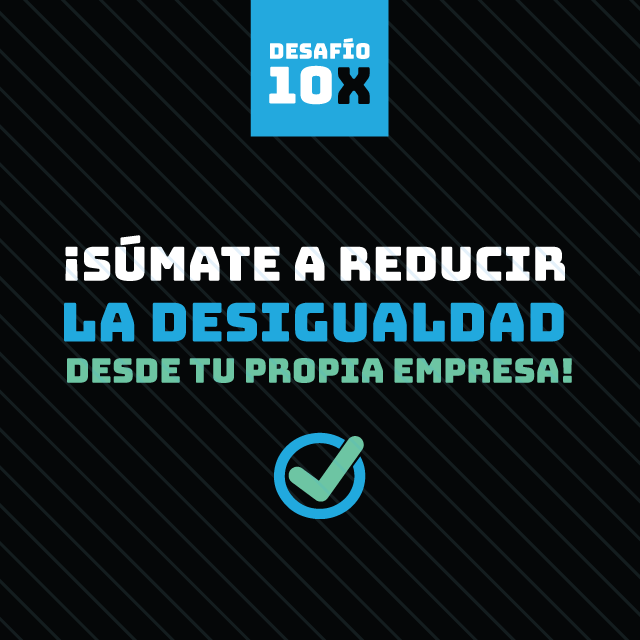 Desafio10X's tweet image. En menos de un día ya hemos sumado más de 100 empresas al @desafio10x y con eso estamos impactando positivamente los sueldos de más de 3200 trabajadores ¡Súmate tu también en desafio10x.cl Porque la igualdad de #Chile depende de todos!🇨🇱💪