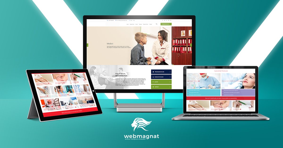WebMagnat's tweet image. WebMagnat it comes in help for all the doctors, clinics and medical analysis laboratories who want to improve their activity.

#website #software #development #medical #webmagnat