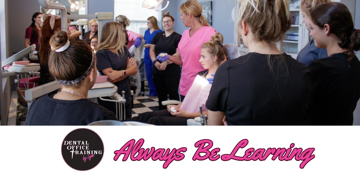 dotbylynn's tweet photo. #WednesdayWisdom 

The key to a successful career in any field is willingness to learn. No matter your prior education and or training there is always something new to learn as a #dentalassistant https://t.co/pix3FQC8Ek