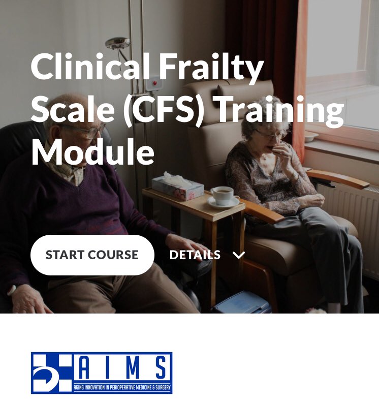 Dan McIsaac (@mcisaac_d) on Twitter photo <a href="/AmerGeriatrics/">American Geriatrics Society</a> <a href="/CanGeriSoc/">Canadian Geriatrics</a> <a href="/GeriSoc/">British Geriatrics Society</a> members - Our Clinical Frailty Scale training module is now available online: bit.ly/2ocyAgD It is multidisciplinary, theory informed and geriatrician approved. Give it a try and share. <a href="/camilla_wong/">Camilla Wong 黃朗欣 🇨🇦</a> <a href="/Krockdoc/">Kenneth Rockwood</a> <a href="/AmerGeriatrics/">American Geriatrics Society</a> <a href="/CanGeriSoc/">Canadian Geriatrics</a> <a href="/GeriSoc/">British Geriatrics Society</a> members - Our Clinical Frailty Scale training module is now available online: bit.ly/2ocyAgD It is multidisciplinary, theory informed and geriatrician approved. Give it a try and share. <a href="/camilla_wong/">Camilla Wong 黃朗欣 🇨🇦</a> <a href="/Krockdoc/">Kenneth Rockwood</a>