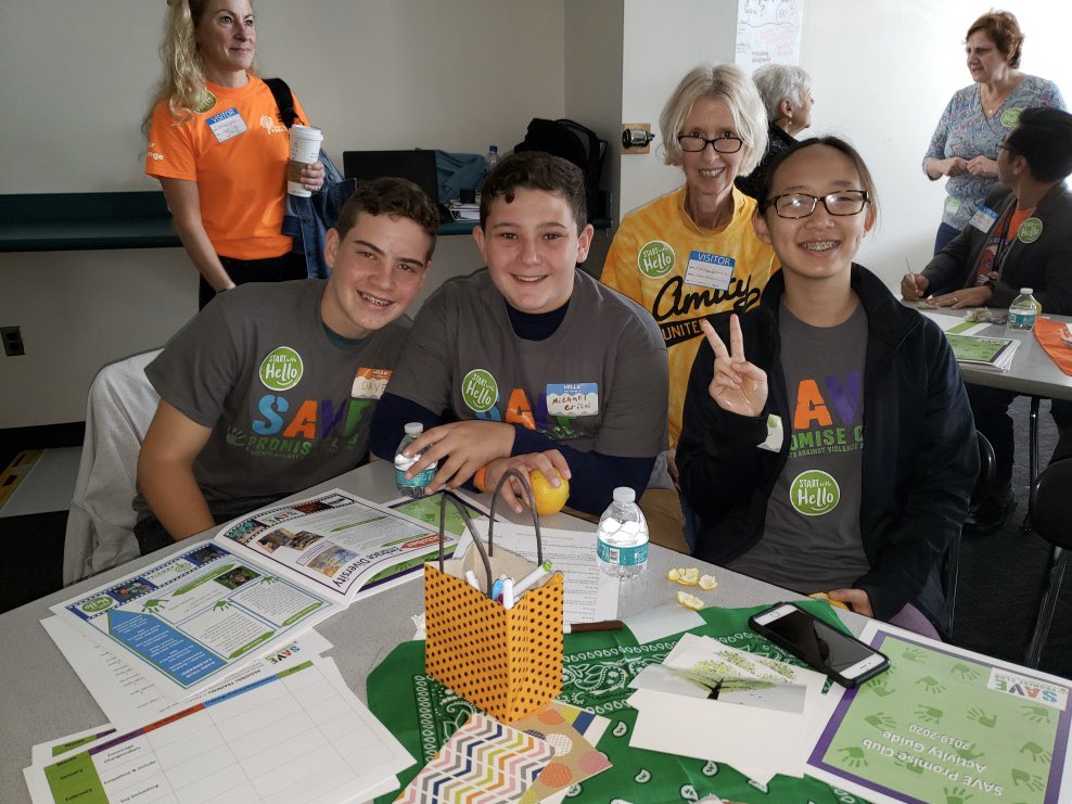 Room27Tweets's tweet photo. SAVE Promise Club conference at Hamden High School #AR5 @AmityMSBethany @HabersangAMSB https://t.co/sRIvJJpgvW