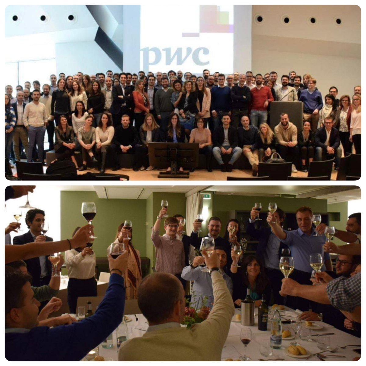 GA_Toselli's tweet photo. Celebriamo il riconoscimento di un ruolo importante, fondato sulla capacità di leadership e nel saper affrontare le sfide del mercato secondo standard di assoluta eccellenza. Un evento per riflettere, per confrontarsi e per festeggiare! Congratulazioni #NewSeniorManager #PwCItaly https://t.co/k6Nv7KdMJp