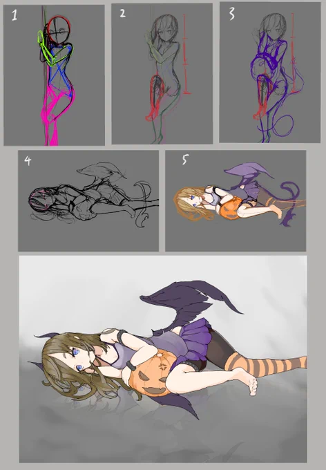 時間がかかりすぎている作業工程を見直して爆速お絵かきマンを目指す回 