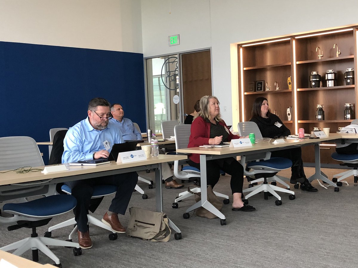 Great day #1 at the Decorative Brands Supplier InSinkErator new headquarters in Mt Pleasant WI.  Great education sessions and demos. <a href="/lindahoff_adhq/">Linda Hoff</a> #ADTogetherWeWin <a href="/InSinkErator/">InSinkErator®</a>