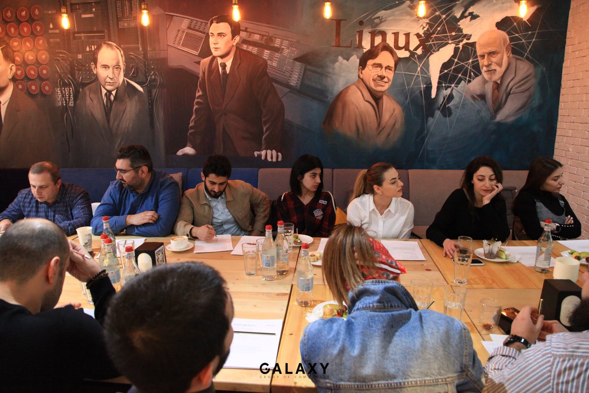 GalaxyGroupAM's tweet photo. Knowing something well is simply not enough anymore. Sharing and learning from each other is the key! This is why we at Galaxy Group of Companies hold regular professional meetings among Communications, Marketing/PR and SMM professionals.
#CommunityMeetings #teamGLXY #groupGLXY https://t.co/qcZ2Mbgo8o