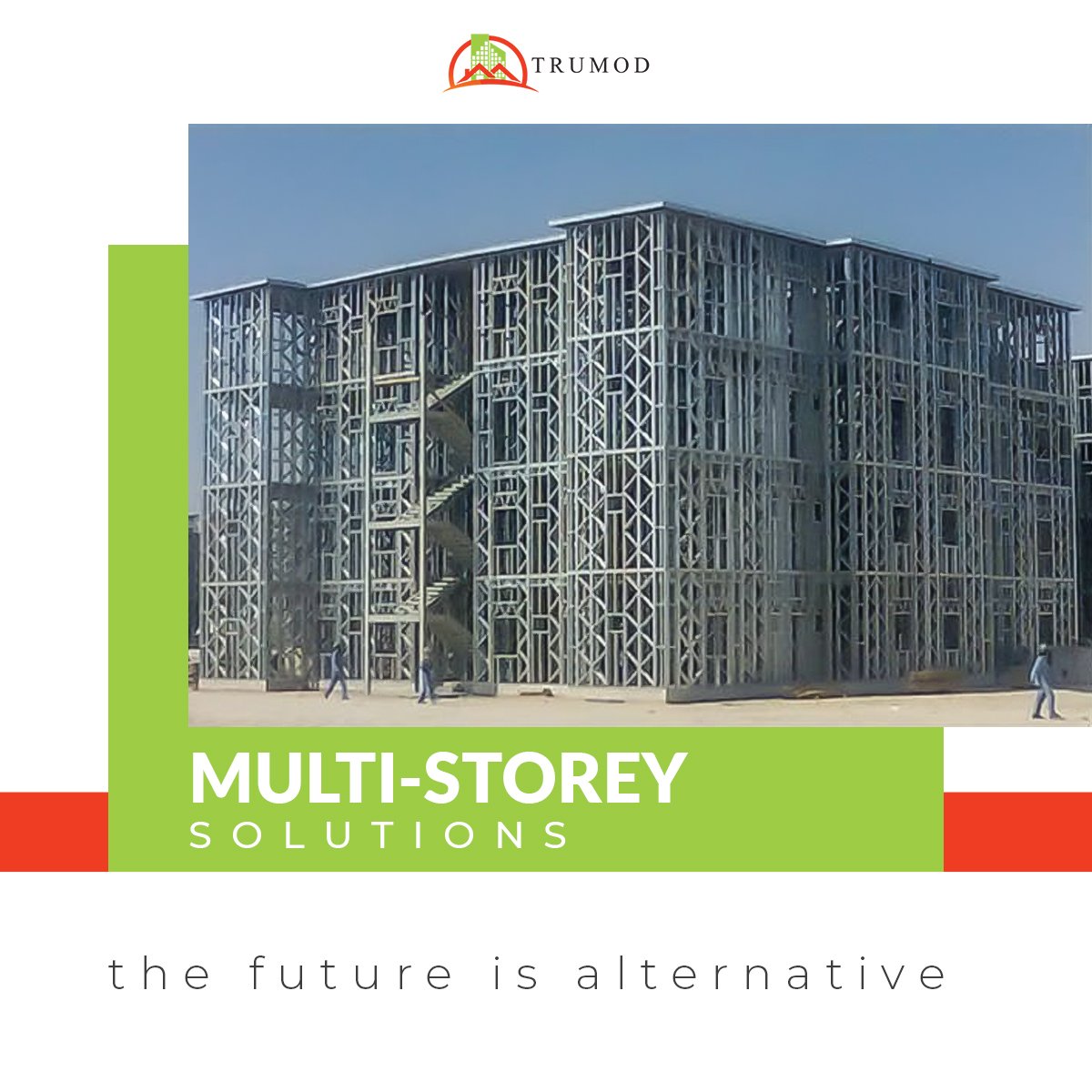 TrumodABP's tweet photo. Light Steel Frame solutions for multi-storey buildings are fast becoming more and more common in residential projects, hospitals and office parks. The future of construction is definitely found in alternative building solutions. #Construction https://t.co/7USnckAVVy