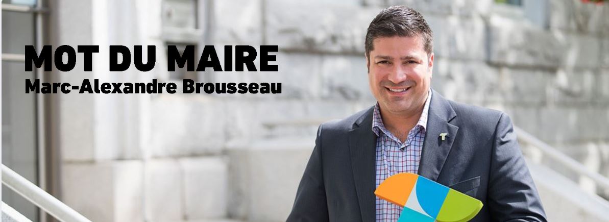 Mot du <a href="/mairebrousseau/">Marc-Alexandre</a> : La @fceiQC a lancé l’initiative Samedi PME qui se tiendra le 26 octobre. Je vous invite à participer au mouvement en allant faire des achats dans nos entreprises locales >bit.ly/2BDK2VG #SamediPME #StimulanteThetford #PME #AchatLocal #PensezPME