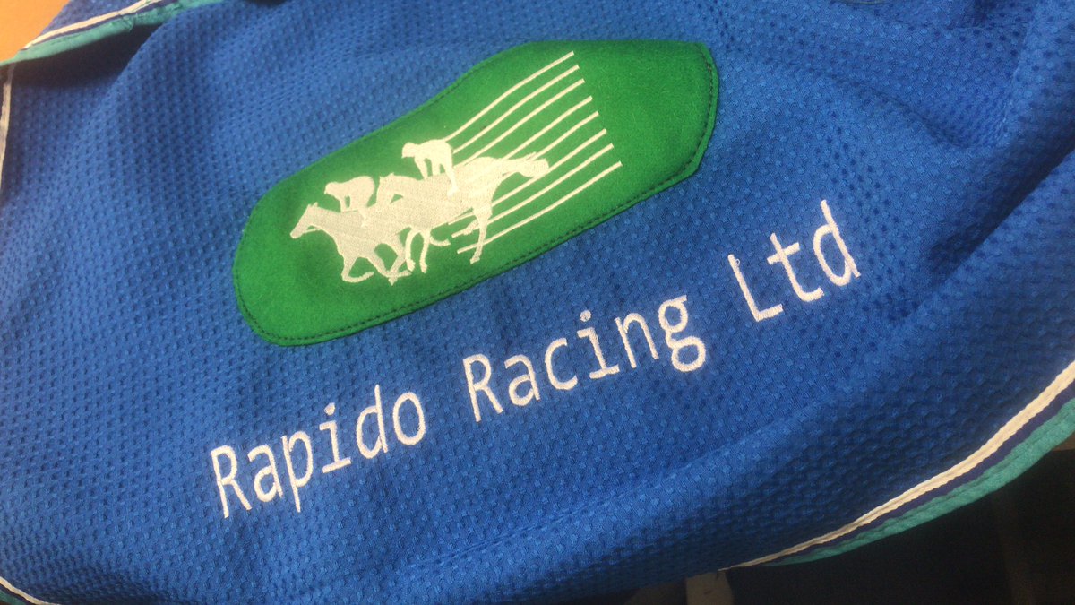 KTateUK's tweet photo. #embroideredhorserug #HorsesThatFly #TravelinStyle #RapidoHorseTransport @RapidoHS https://t.co/qovwitkBPY