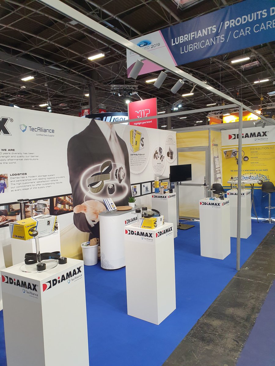 AmcDiamax's tweet photo. #EQUIPAUTOPARIS2019 is finished! DIAMAX team would like to thank you for your interest. 
It is with pleasure that we were able to share this experience and speak with you. 

#EquipAuto #Paris #Exhibition #Diamax #Aftermarket #Automotive https://t.co/Rk6PPpUHUc