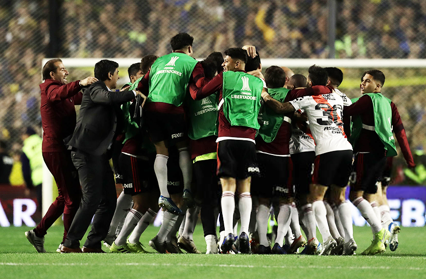 Una final más 👏👏 Vamos, @riverplate! ⚪🔴⚪ #Libertadores