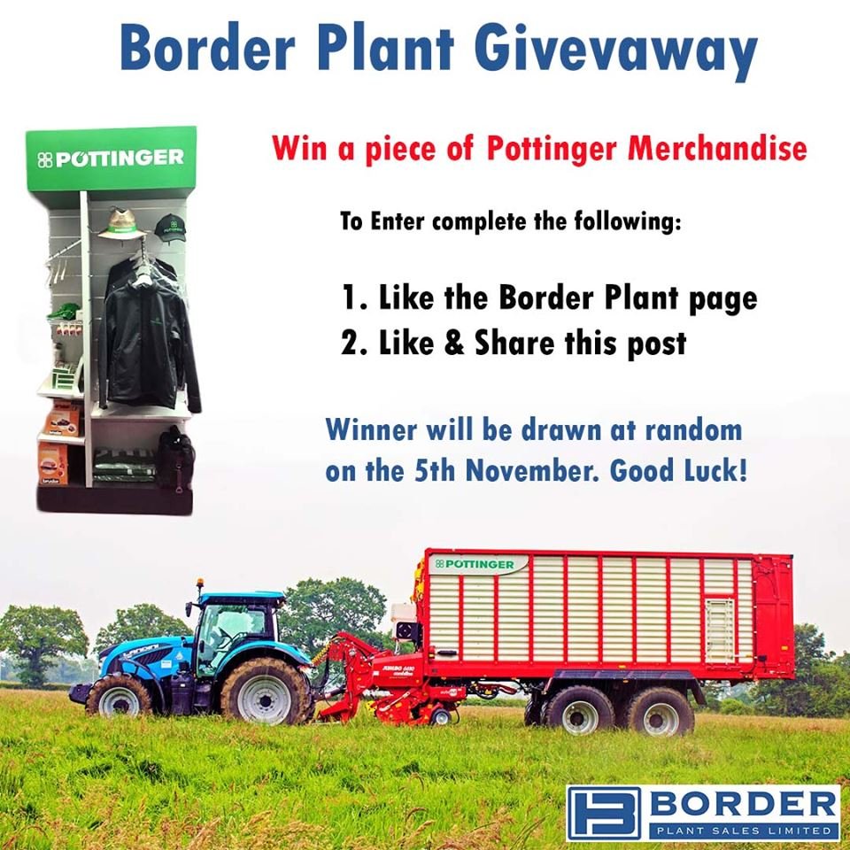 We are giving away @PottingerUK merchandise. Like and share on our facebook page @borderplant. #Giveaway #pottinger #free