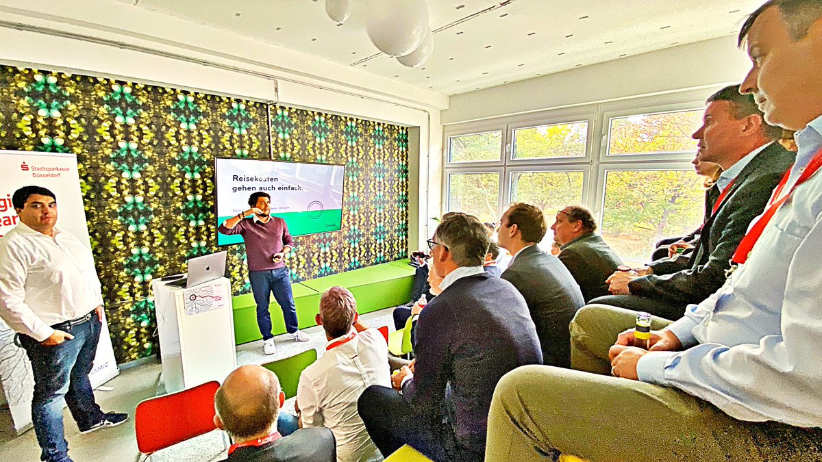 LMH's tweet image. Die #DigitalLearningJourney der #StadtsparkasseDüsseldorf zieht weiter zu #Circula, dem #Startup, das Reisekostenabrechnungen drastisch vereinfacht.