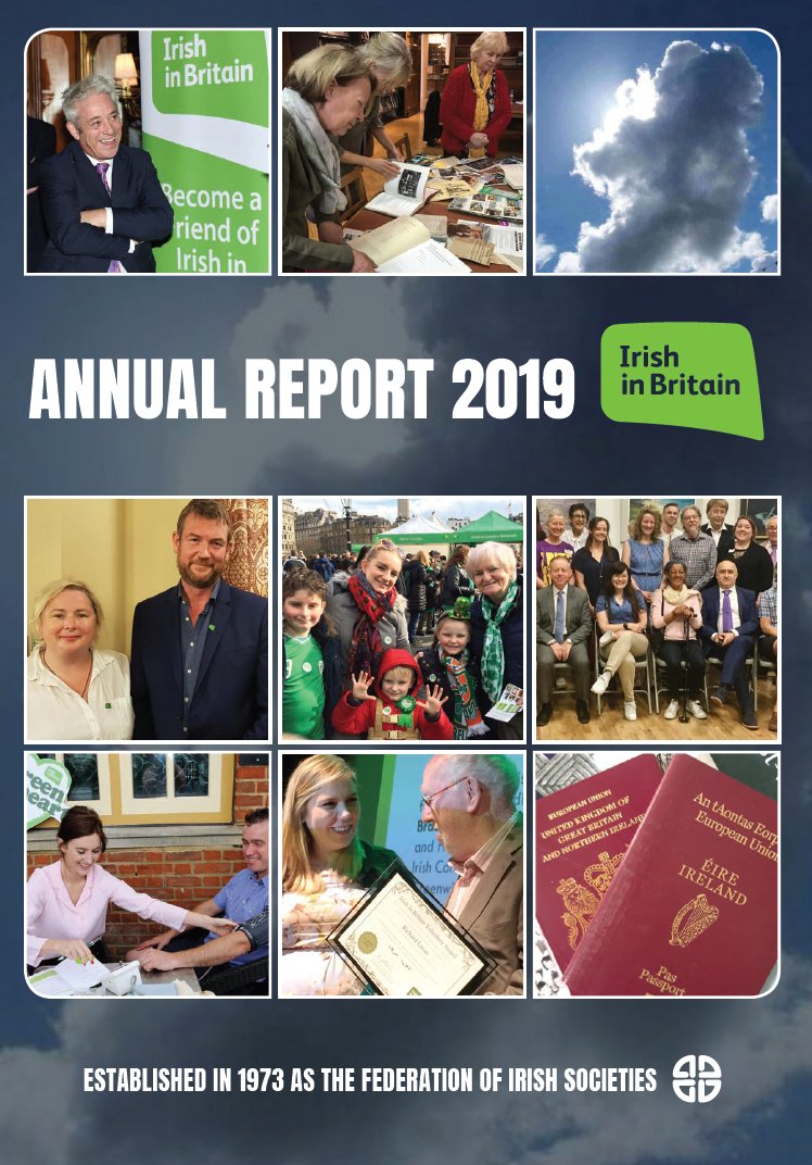 irishinbritain's tweet photo. 👉Hot off the presses!
👉Irish in Britain's 2019 Annual Report! ☘️☘️💚💚
👉All delegates will receive a copy at the #IIBAGM on Saturday in Manchester.
📖 But you can have sneak preview with this neat #pageturner version
https://t.co/nslJD8ZnF5 https://t.co/i0wPZqmdhy