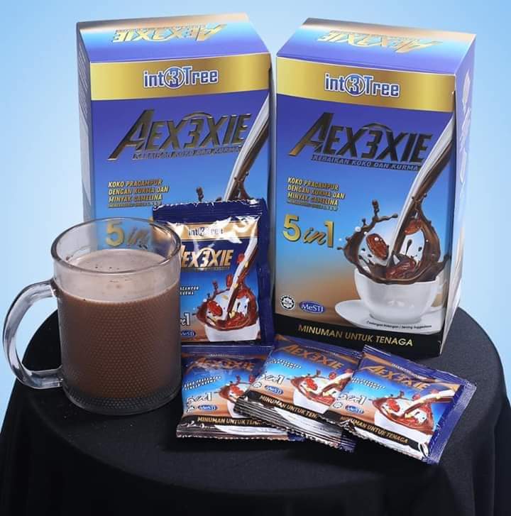 ibu_inas's tweet photo. 💞💞AEX3XIE. ➡️(X3C)
❣️Keluaran terbaru #Int3tree....Minuman
bertenaga yang mengandungi serbuk koko, kurma & minyak camelina....
Akan dilancarkan di WHI minggu depan..https://t.co/dd8R9zsNjo https://t.co/kh4AnwXpAX