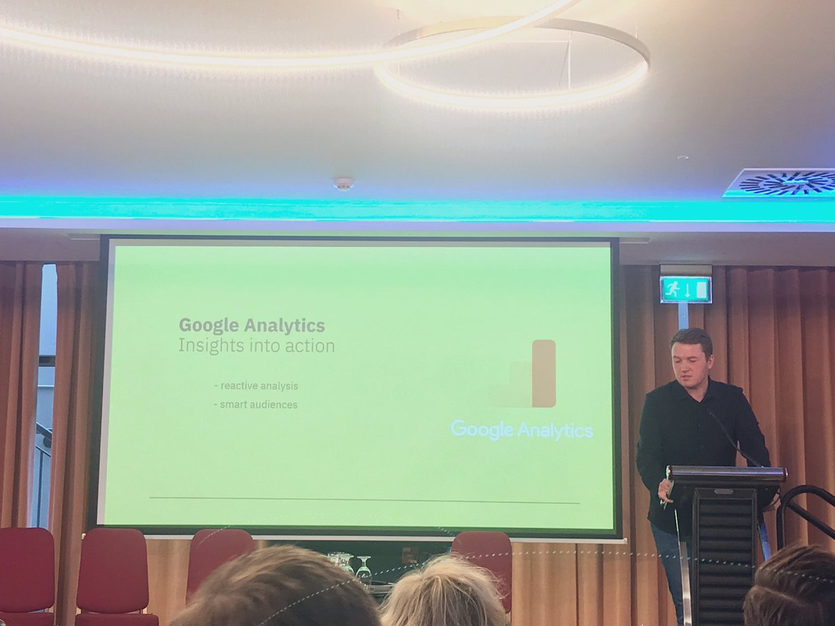AmelleRZ's tweet photo. According to John Madden, SEM Manager at Adaptive and co. , The most powerful tool in your digital marketing arsenal is Google Analytics! 
@3XEDIGITAL #3xedigital #3XESearch https://t.co/fAjHGsiTiB