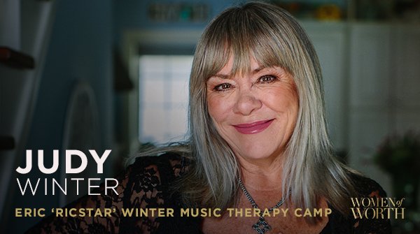After the loss of a son with Cerebral Palsy &amp; musical passion, Judy Winter co-founded the Eric ‘RicStar’ Winter Music Therapy Camp, a musical expression camp for individuals with special needs. Vote for Judy as this year’s #WomenofWorth National Honoree: bit.ly/35gOQ0C