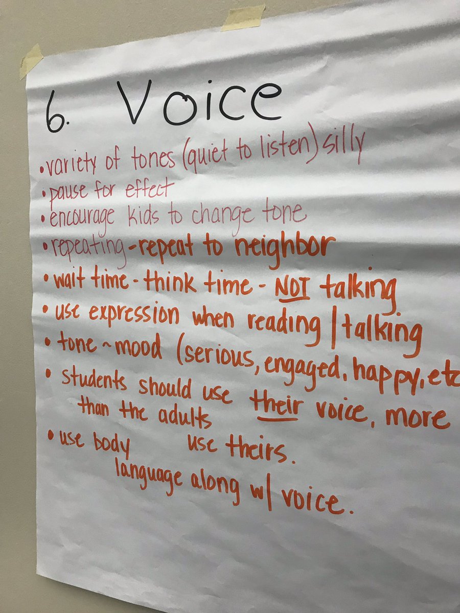 Ideas for classroom from gallery walk #atPLC