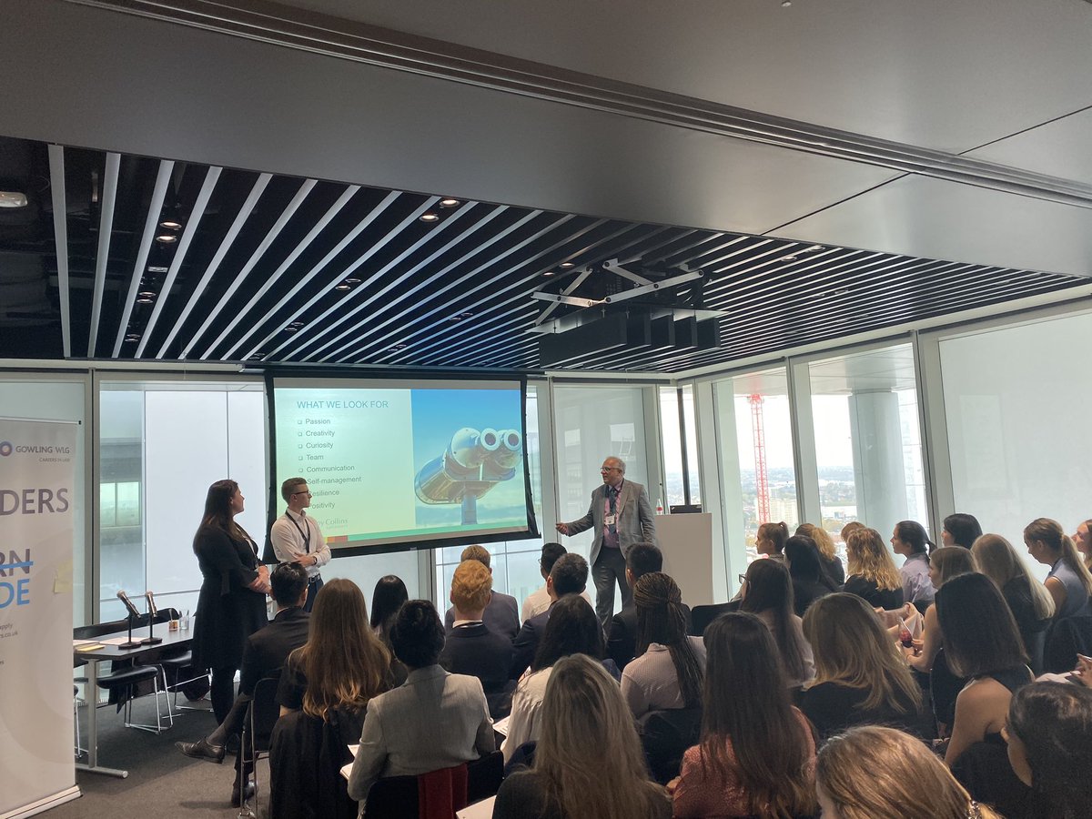 MrsGingerLawyer's tweet photo. Mark Cook (Partner, local gov) + trainees Anna Dearden &amp; Sam Smith from @ACSLLP exploring key skills that firm is looking for in potential applicants at ‘Birmingham Law in the City’ #cepler1920 event. Ping #LawTalkBLS @BhamLawStudents @bhamlaw creativity/curiosity on the list! https://t.co/GYQ1EBhq6h