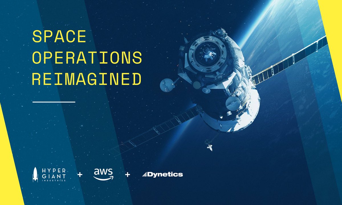 Dynetics's tweet image. .@hypergiant, @awscloud, and Dynetics have partnered to provide cost-effective space operations for commercial and government customers. It is SPACE OPERATIONS REIMAGINED. 👉👉👉 dynetics.com/newsroom/news/…