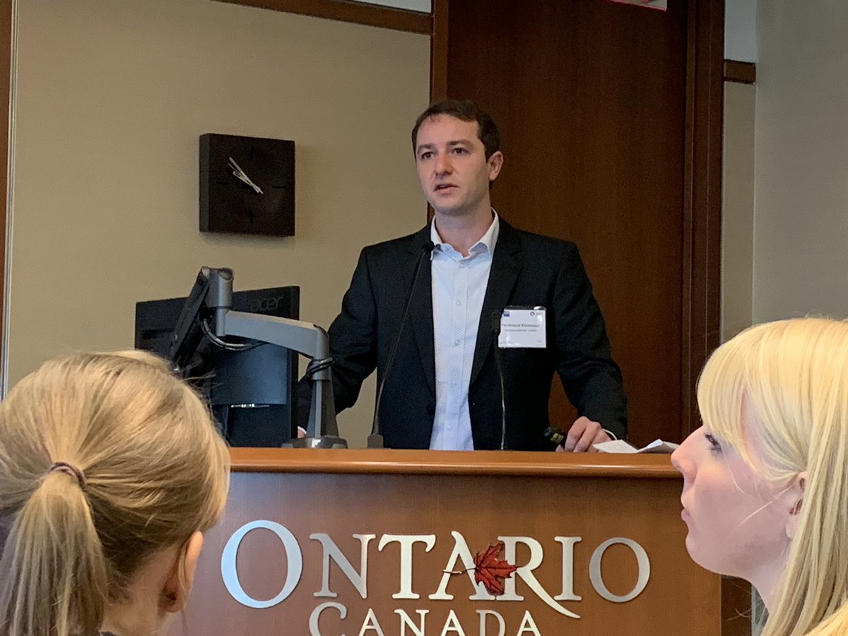 kosslers's tweet photo. Elsässer @energiewaechter presents the German #Energiewende its effects and Projects and possibilities from #canadian perspective #renewables #microgrids #offGridsystems #energy #infrastructure #conference 😀⚡️@CGCIC_Canada @cityoftoronto @VDE_Group @DKEAktuell #power2x https://t.co/Zl9qPRUWFK