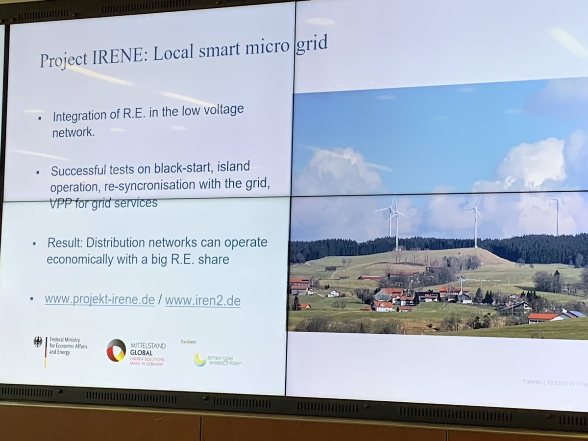kosslers's tweet photo. Elsässer @energiewaechter presents the German #Energiewende its effects and Projects and possibilities from #canadian perspective #renewables #microgrids #offGridsystems #energy #infrastructure #conference 😀⚡️@CGCIC_Canada @cityoftoronto @VDE_Group @DKEAktuell #power2x https://t.co/Zl9qPRUWFK
