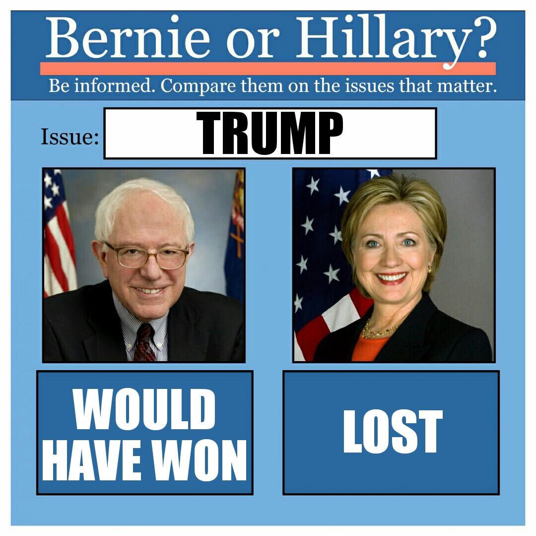 JohnCause's tweet photo. @battletested5 @digbyanddad Hillary Clinton owes ALL Democrats an apology
If Hillary were HONEST we would have President Sanders RIGHT NOW
Bernie has raised the most money
Bernie has held the biggest rallies
Bernie has the most supporters (poll$ are fake when one has to pay to vote) https://t.co/EvL73BwSe9